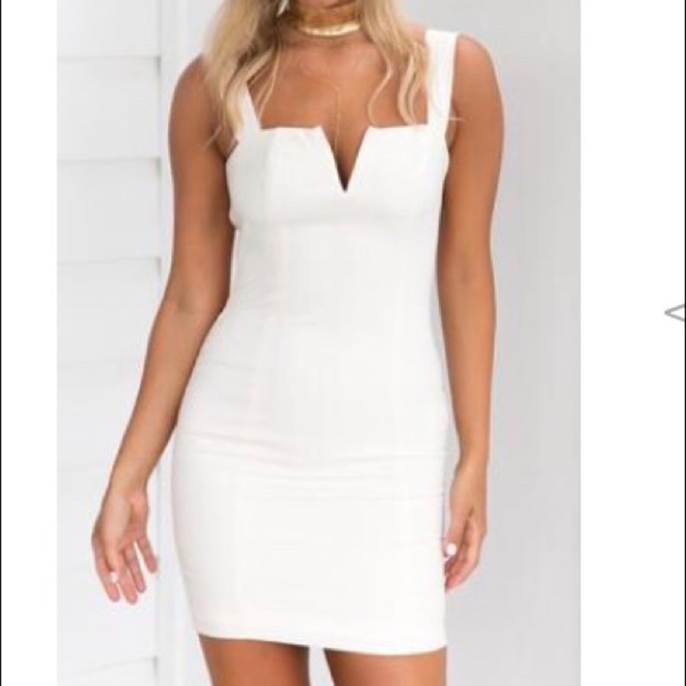 New with tags! Mura boutique cream colored dress